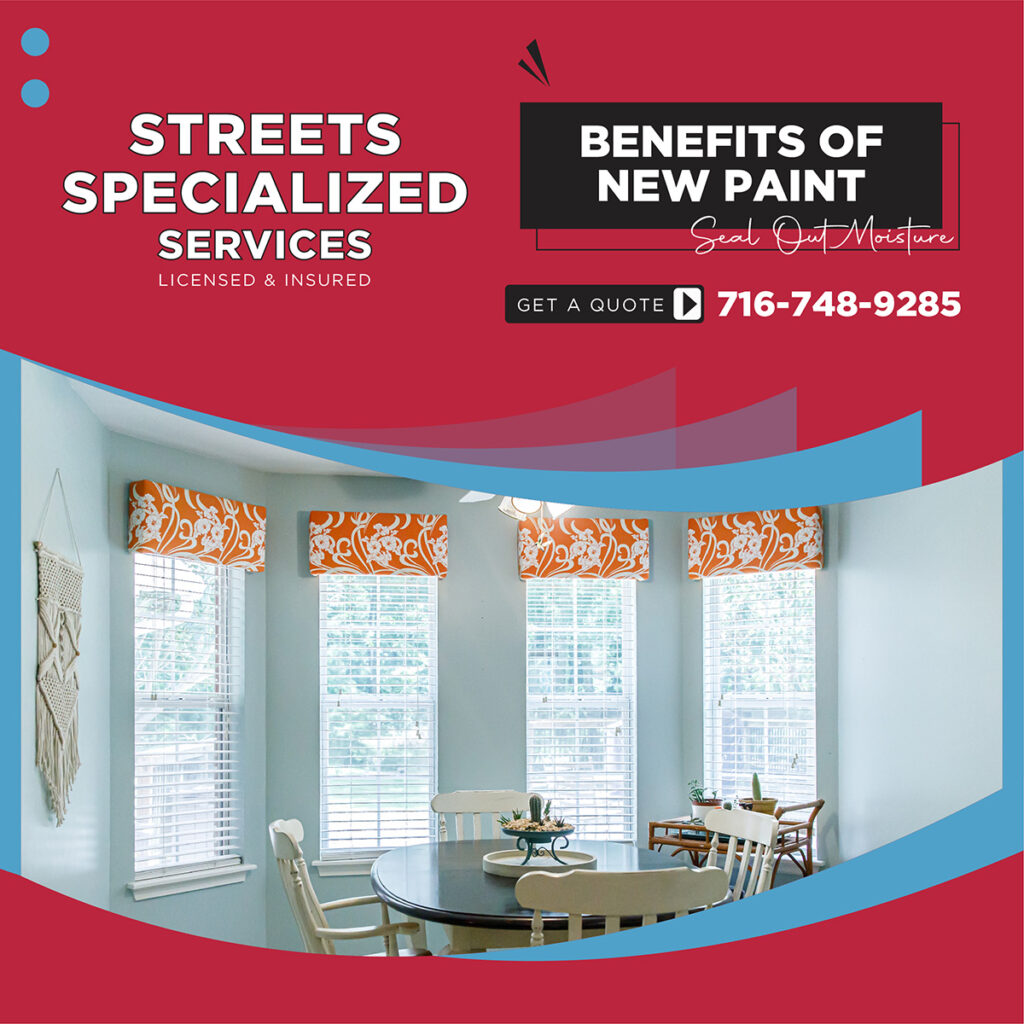 Learn about our professional interior painting service or get a free quote from Streets Specialized Services.