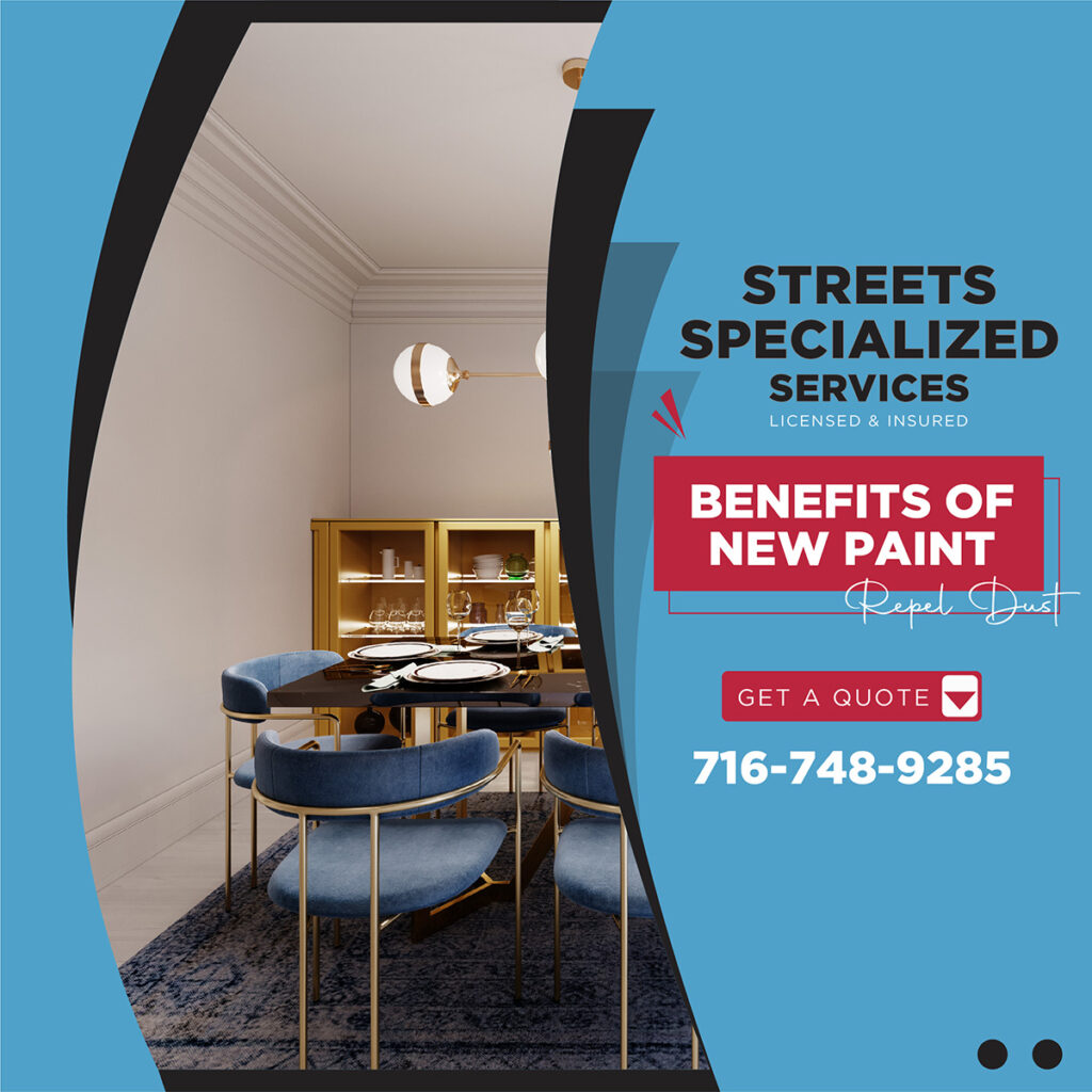 Learn about our professional interior painting service or get a free quote from Streets Specialized Services.